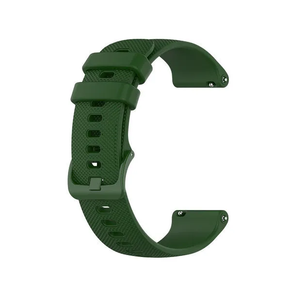 Amazfit GTR 2 Premium Silicone Strap (Army Green)